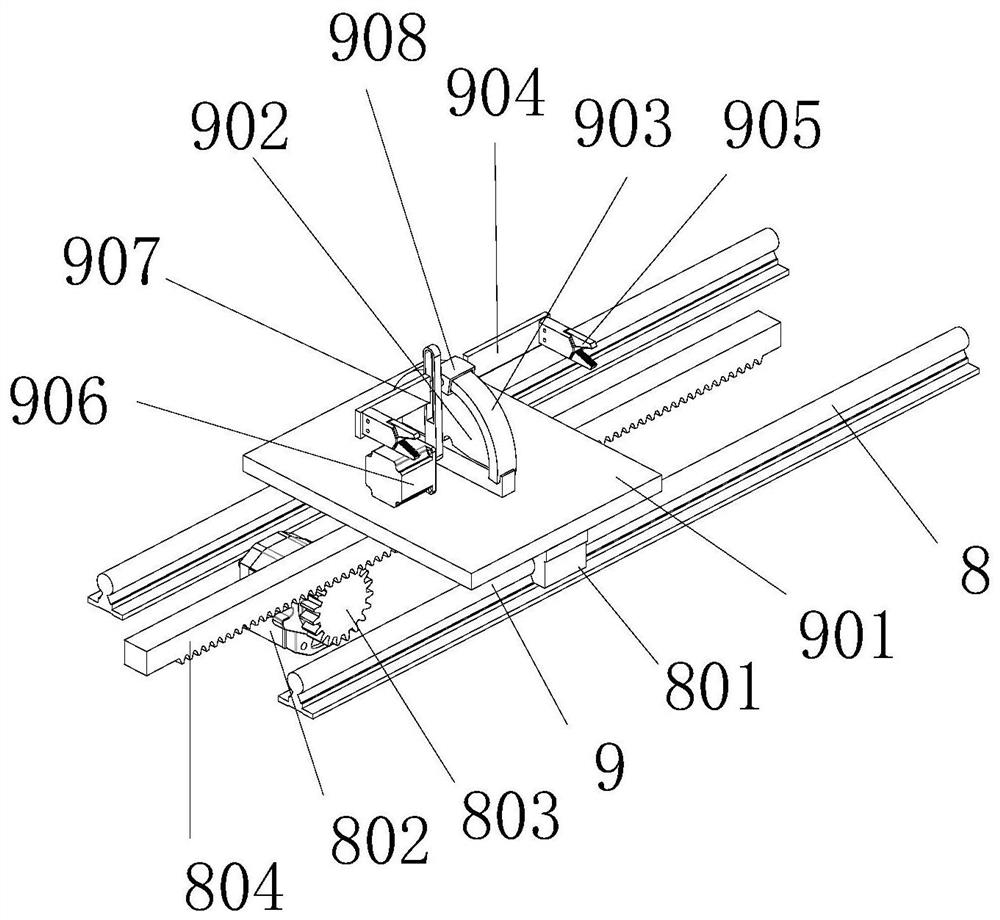 An installation mechanism for internal panel components of a power distribution cabinet