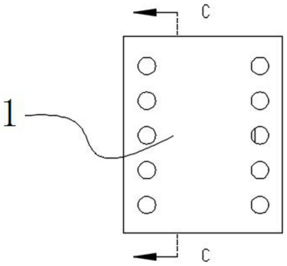 Telescopic building steel structural connecting part