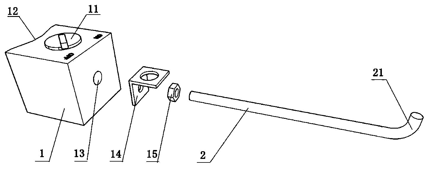 High-altitude deformable spark receiving device