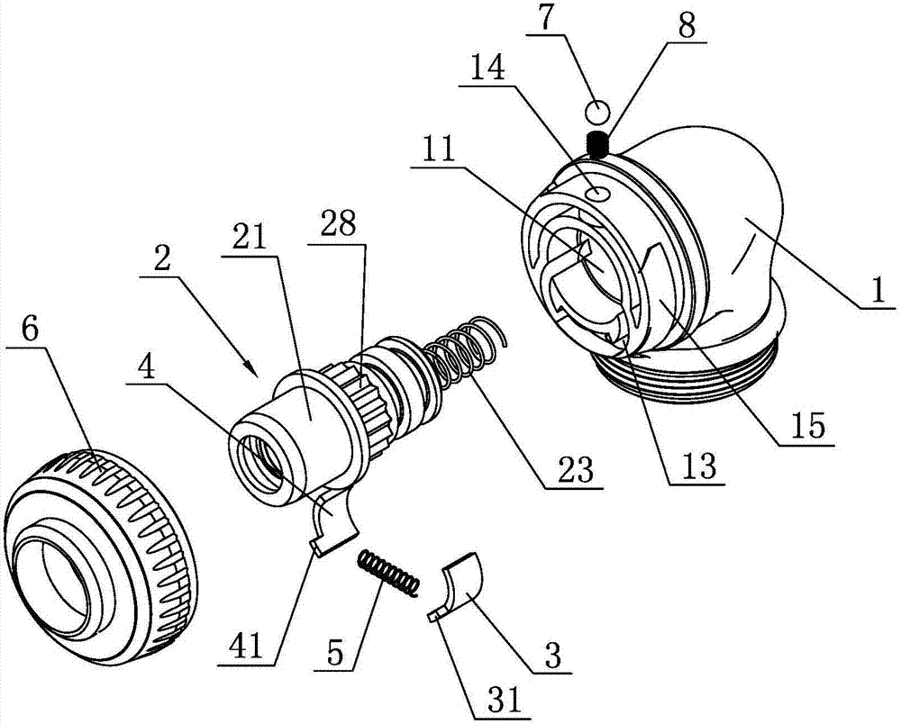 A convenient air pump air nozzle assembly