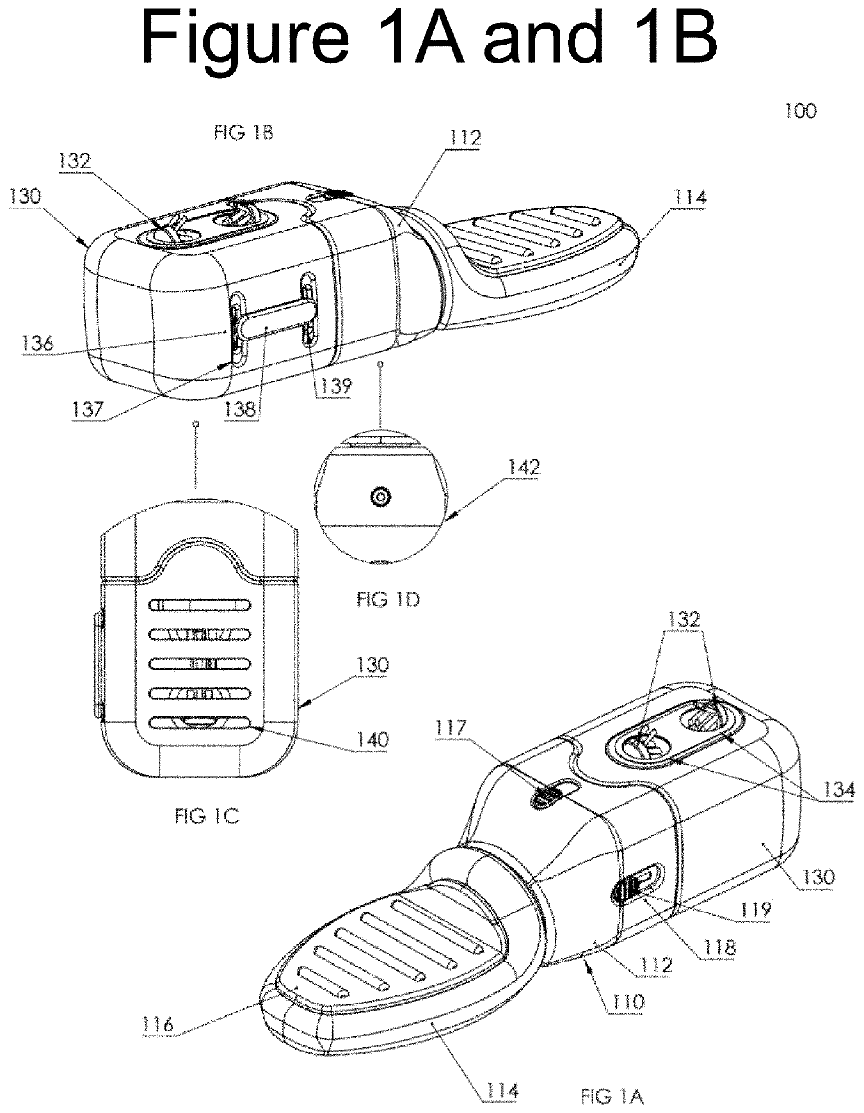 Dual head teeth cleaning appliance