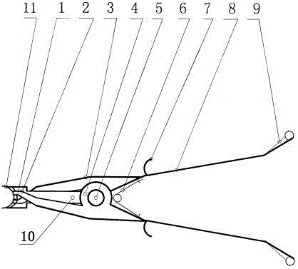 Snap spring clamp