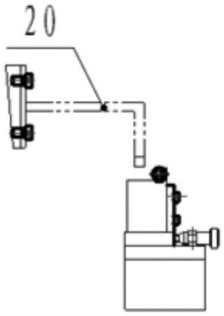 High-frequency quenching clamp using marble as locating block