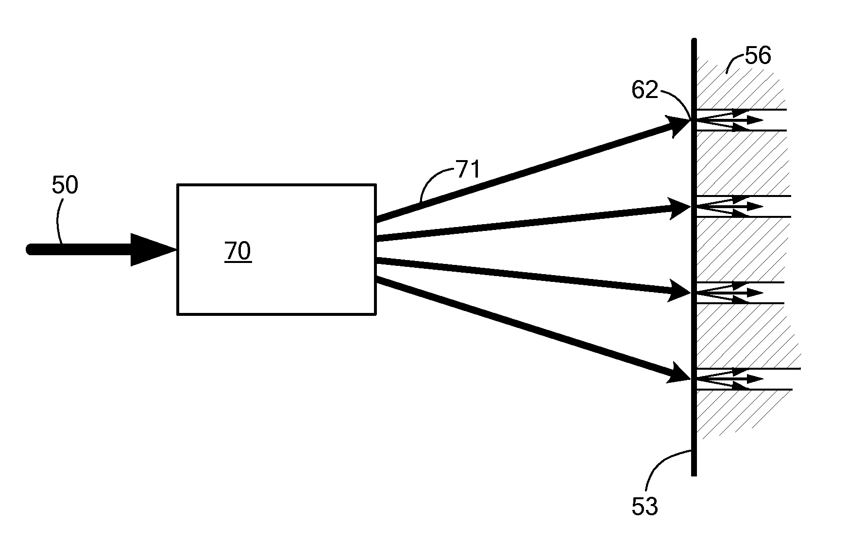 System and methods for multi-beam inspection of cargo in relative motion