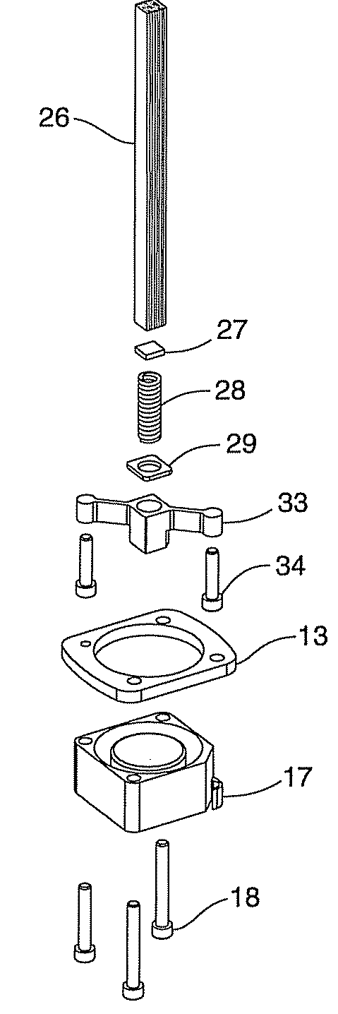 Solid state lighting apparatus utilizing axial thermal dissipation