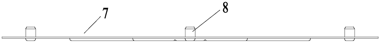 Cover plate disassembly and repair structure for vehicles