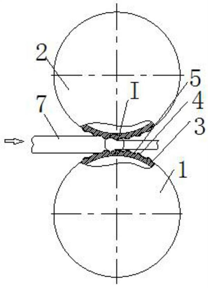 Special calendaring roller for flour food products and manufacturing method thereof