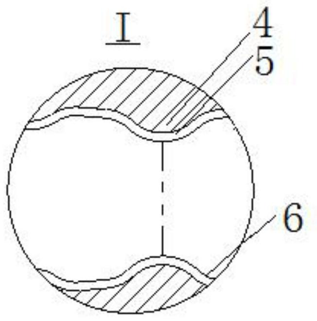 Special calendaring roller for flour food products and manufacturing method thereof