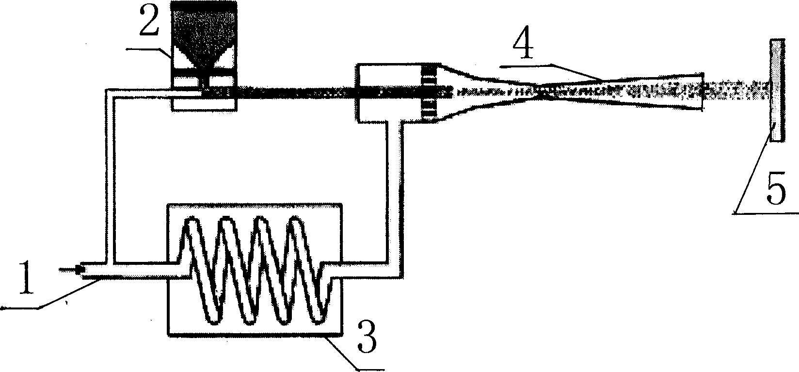 Preparation method of hard mutual dissolve alloy and its special device