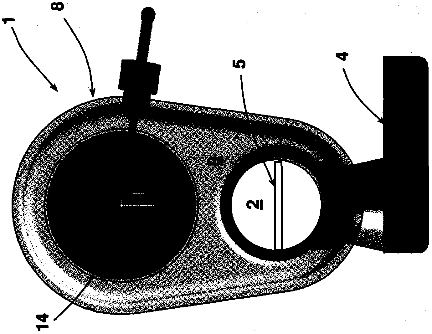 Heating module for an exhaust-gas purification system