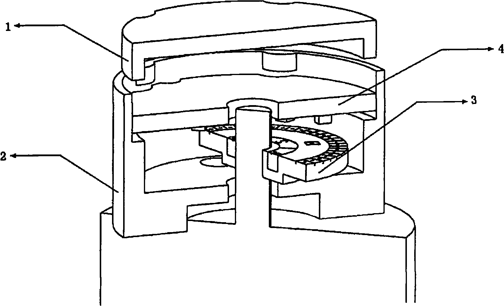 Multipole combined-type magnetic encoder