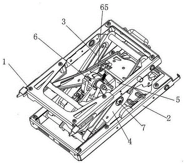 A step-adjustable integrated air shock-absorbing seat