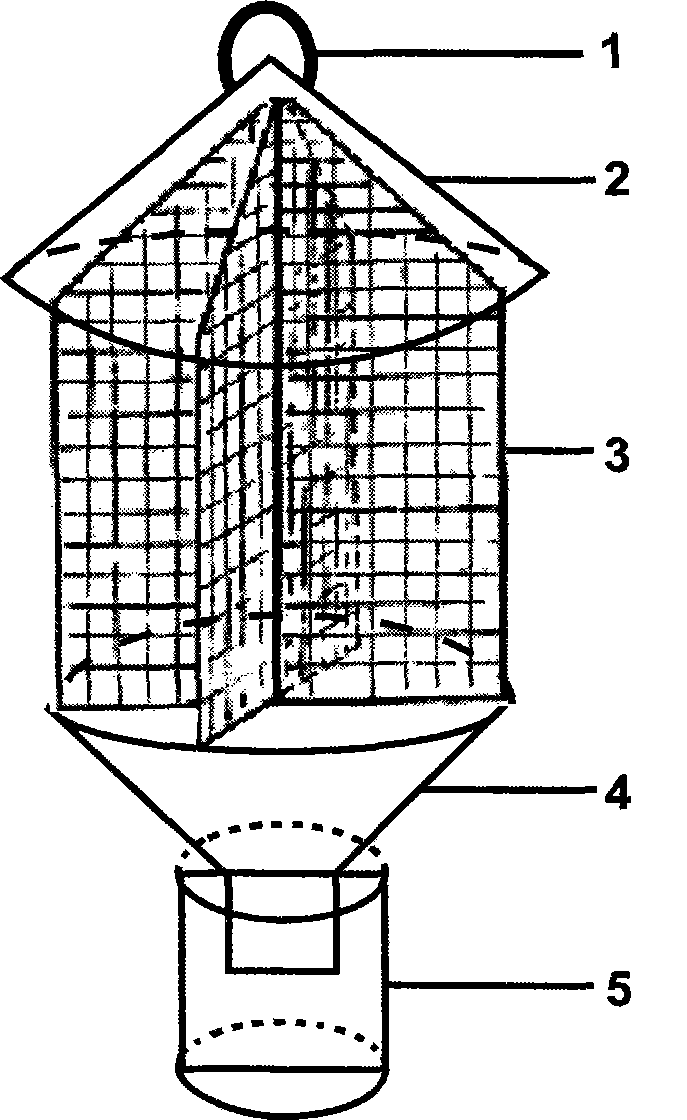 Method for measuring response of anoplophora chinensis to volatile substances, and trapping device