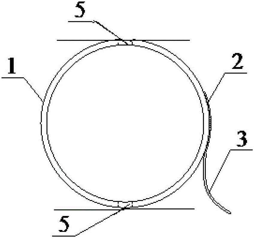 Anchor rod forcemeter for testing underground engineering model