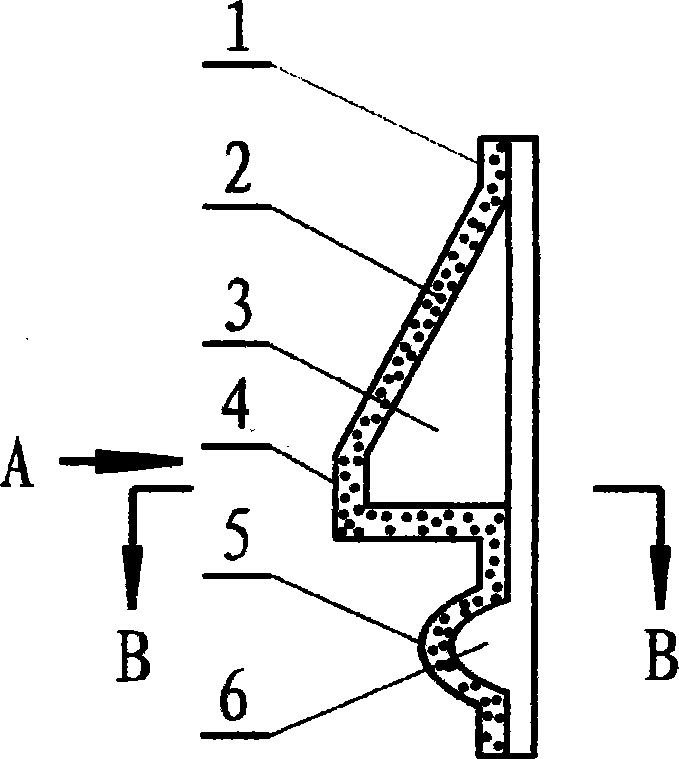 Method for producing natural mineral absorbing filter mask