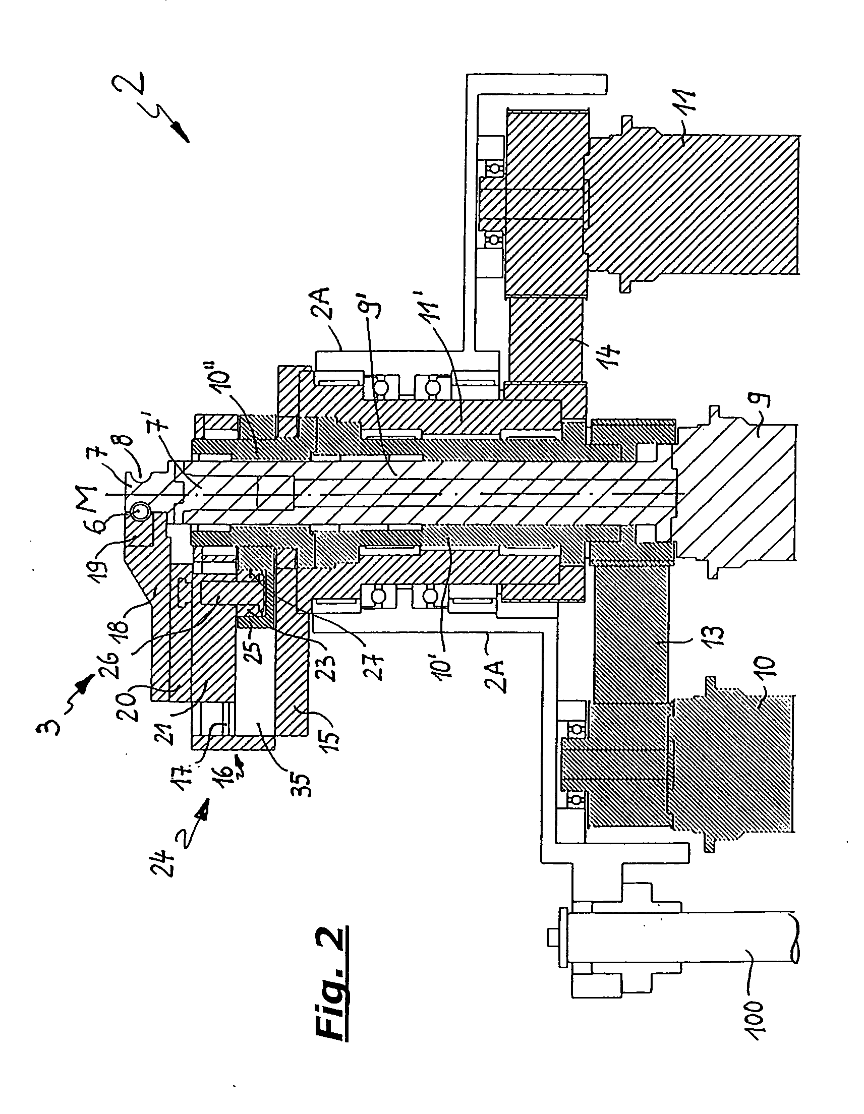 Machine for bending rod-shaped or tubular workpieces