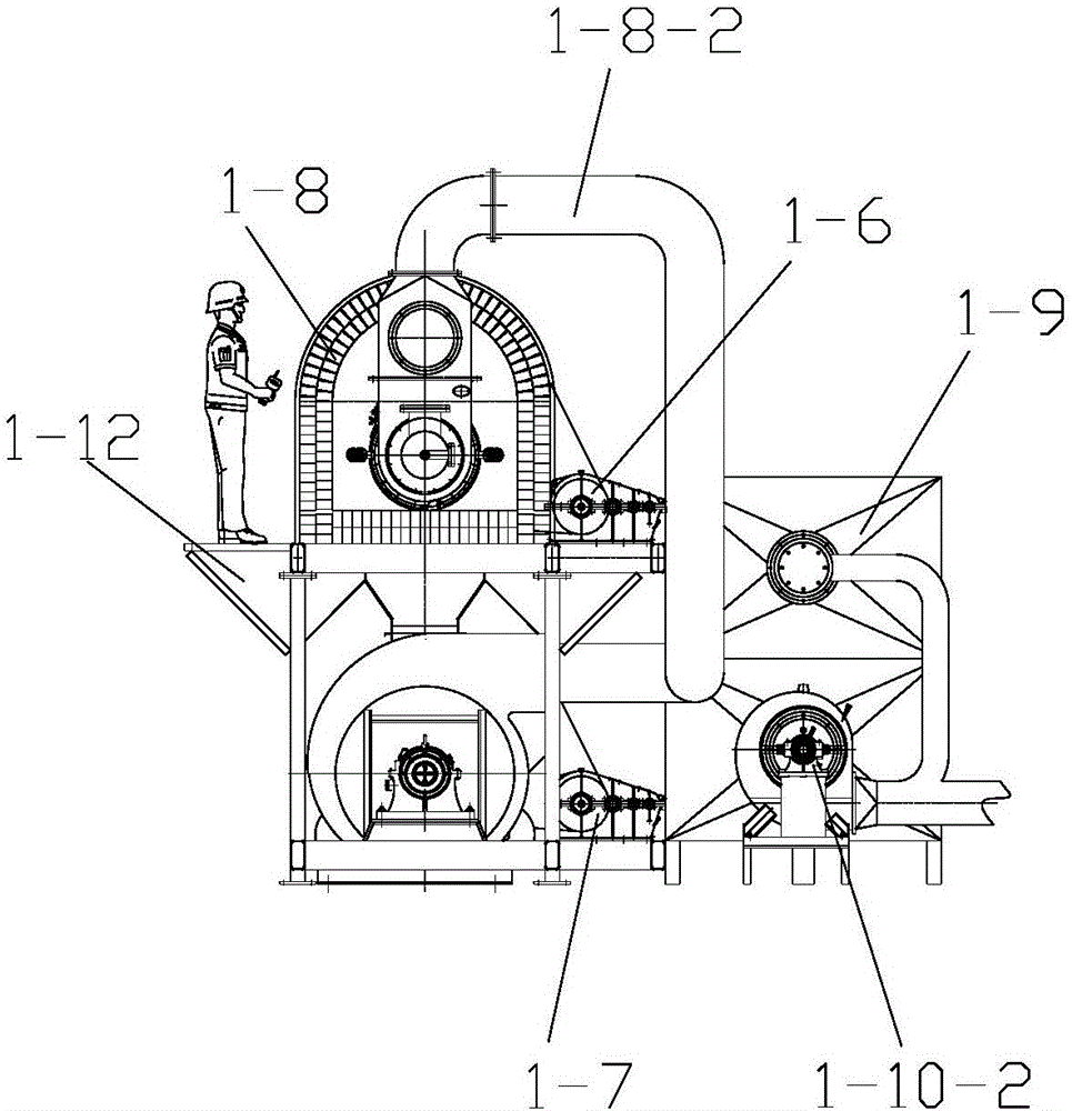 Urban resident household kitchen garbage cyclic utilization system and method