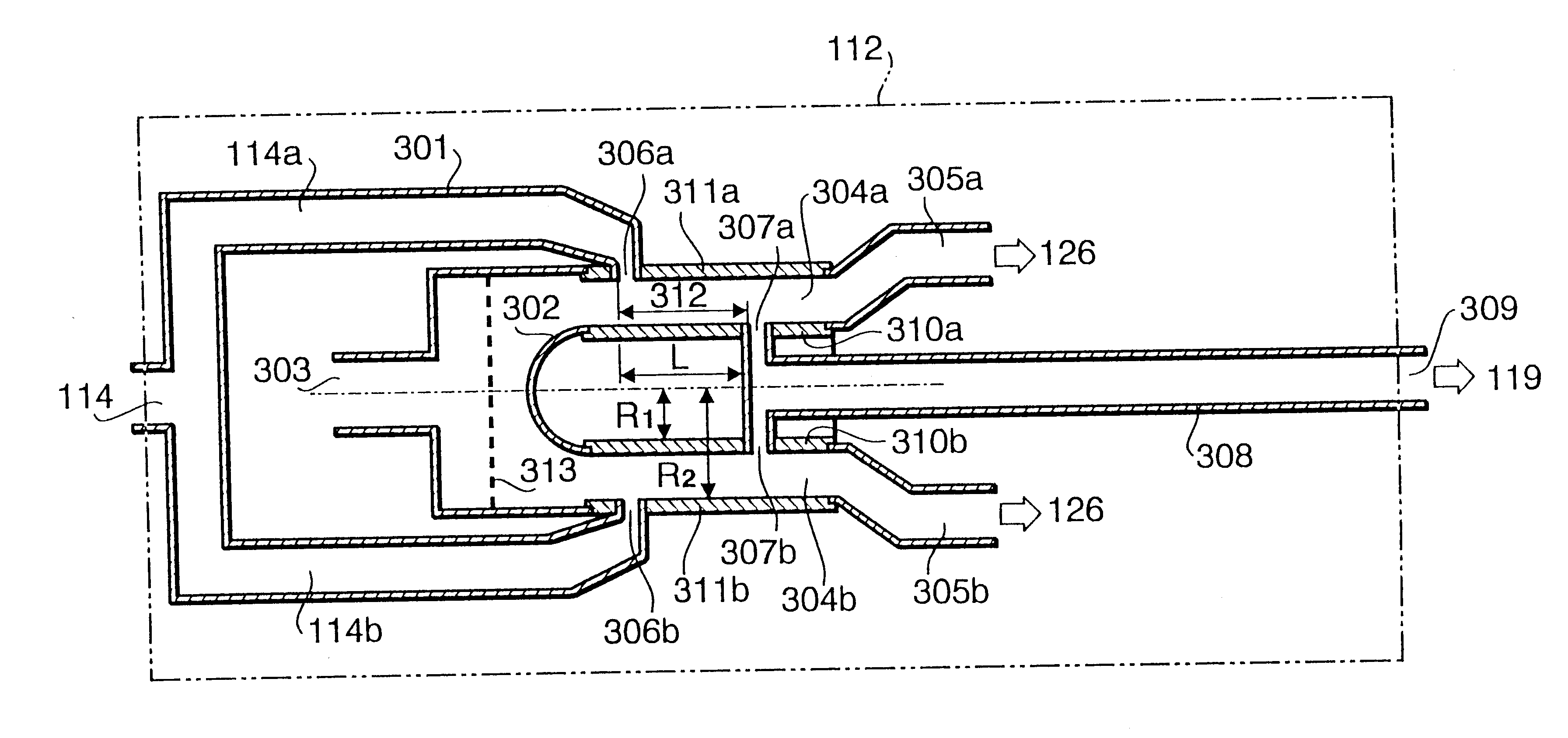 Fine particle classification apparatus and method for classifying aerosol particles in a sheath gas