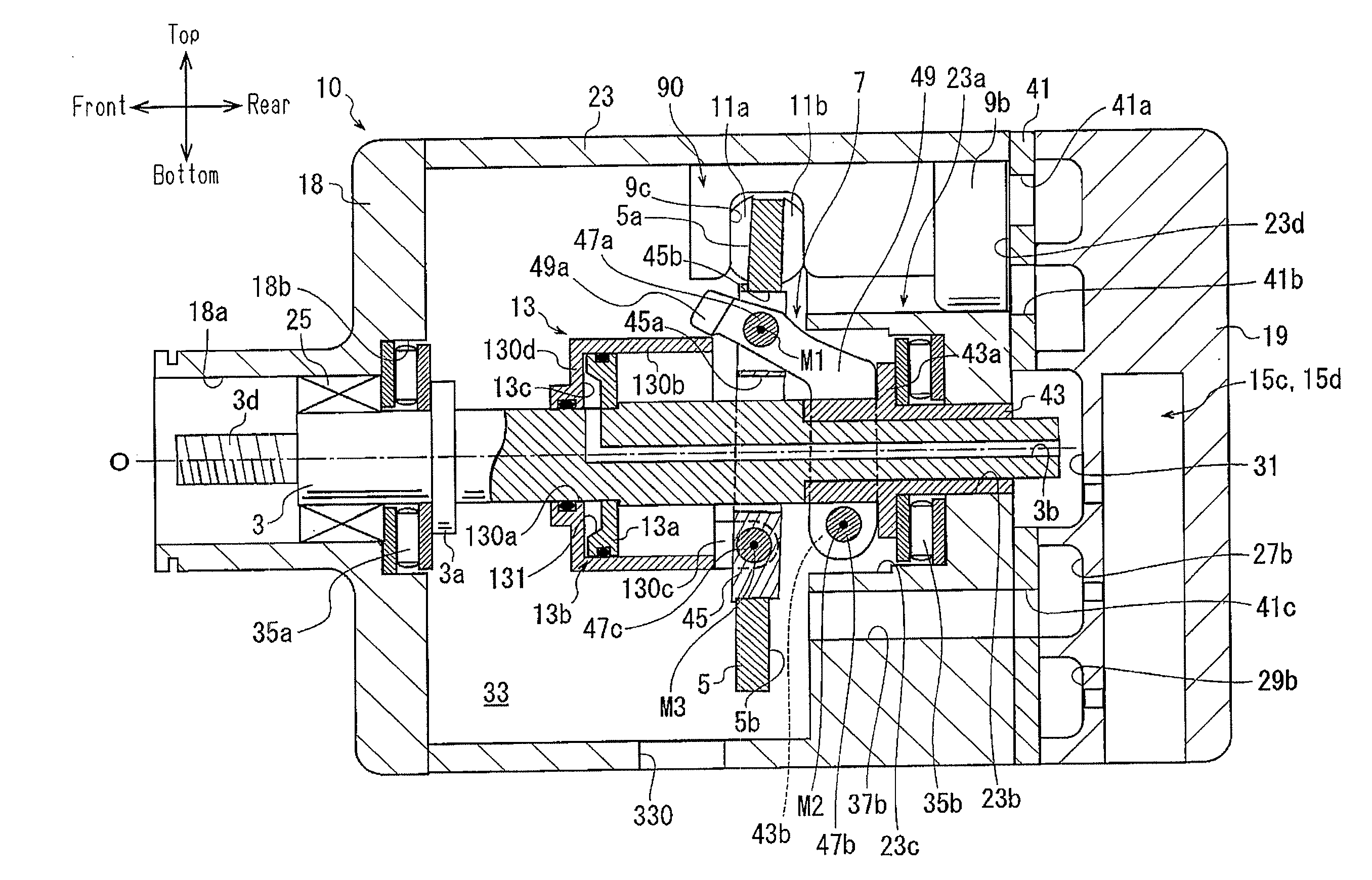 Swash plate type variable displacement compressor