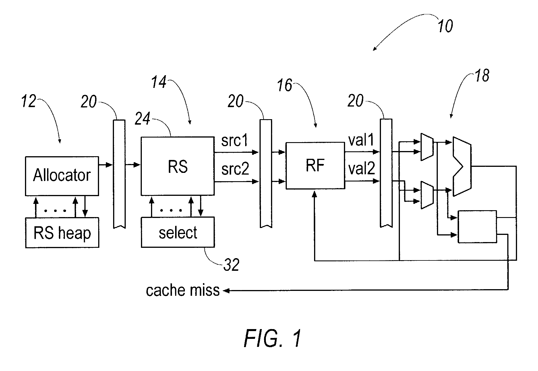 Technique for reduced-tag dynamic scheduling and reduced-tag prediction