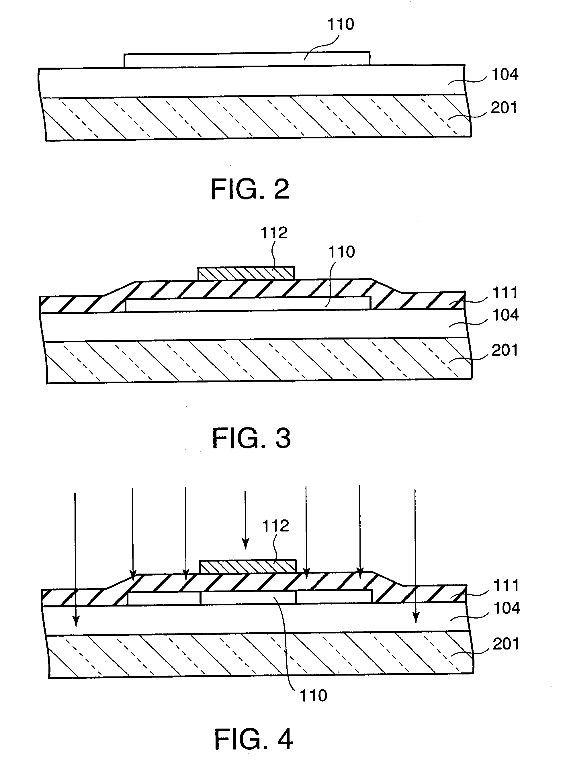 Active matrix type display device and method of manufacturing the same