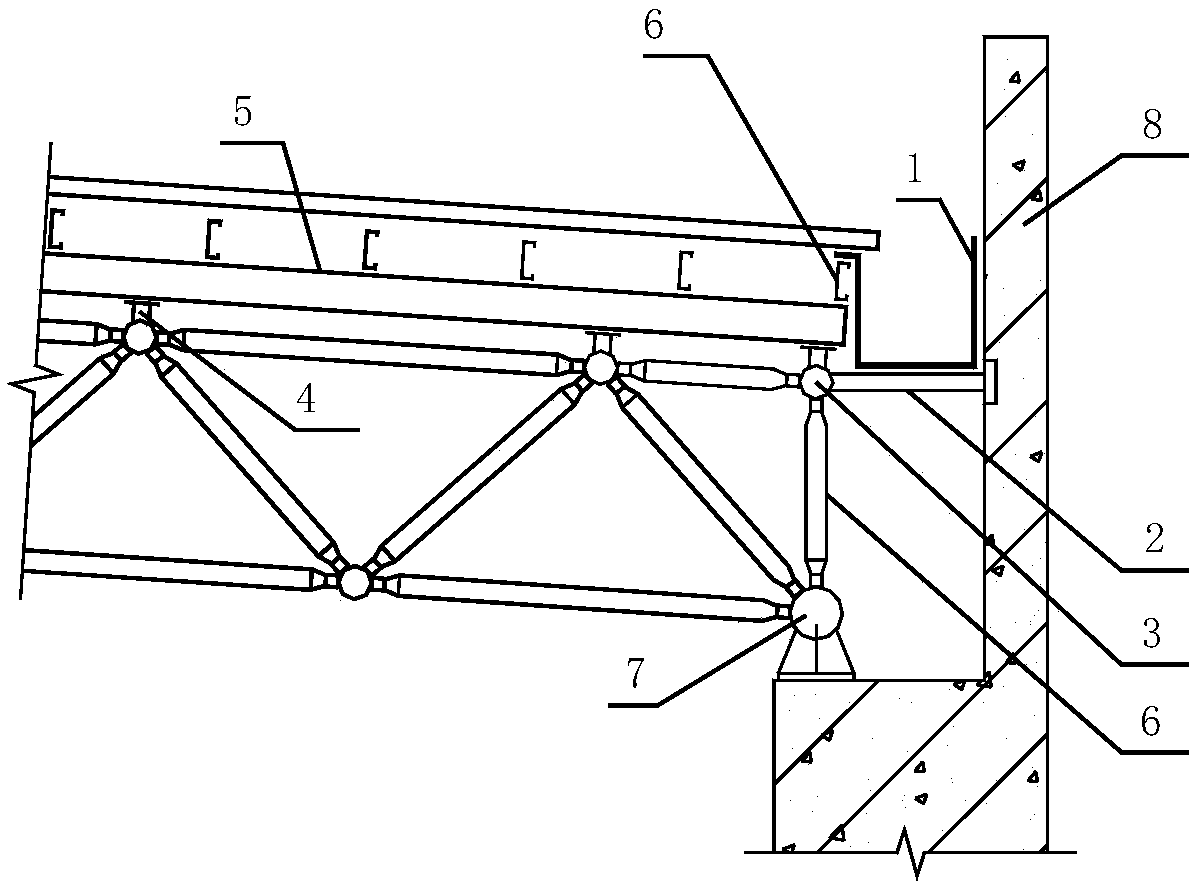 Draining structure