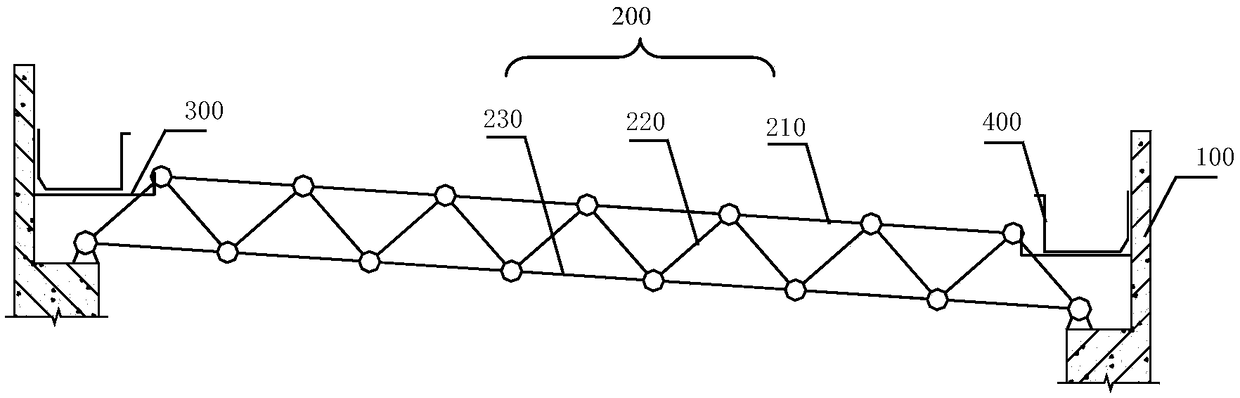 Draining structure