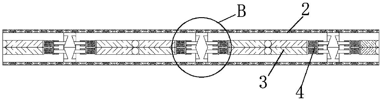 Water seepage textile roller capable of eliminating static electricity