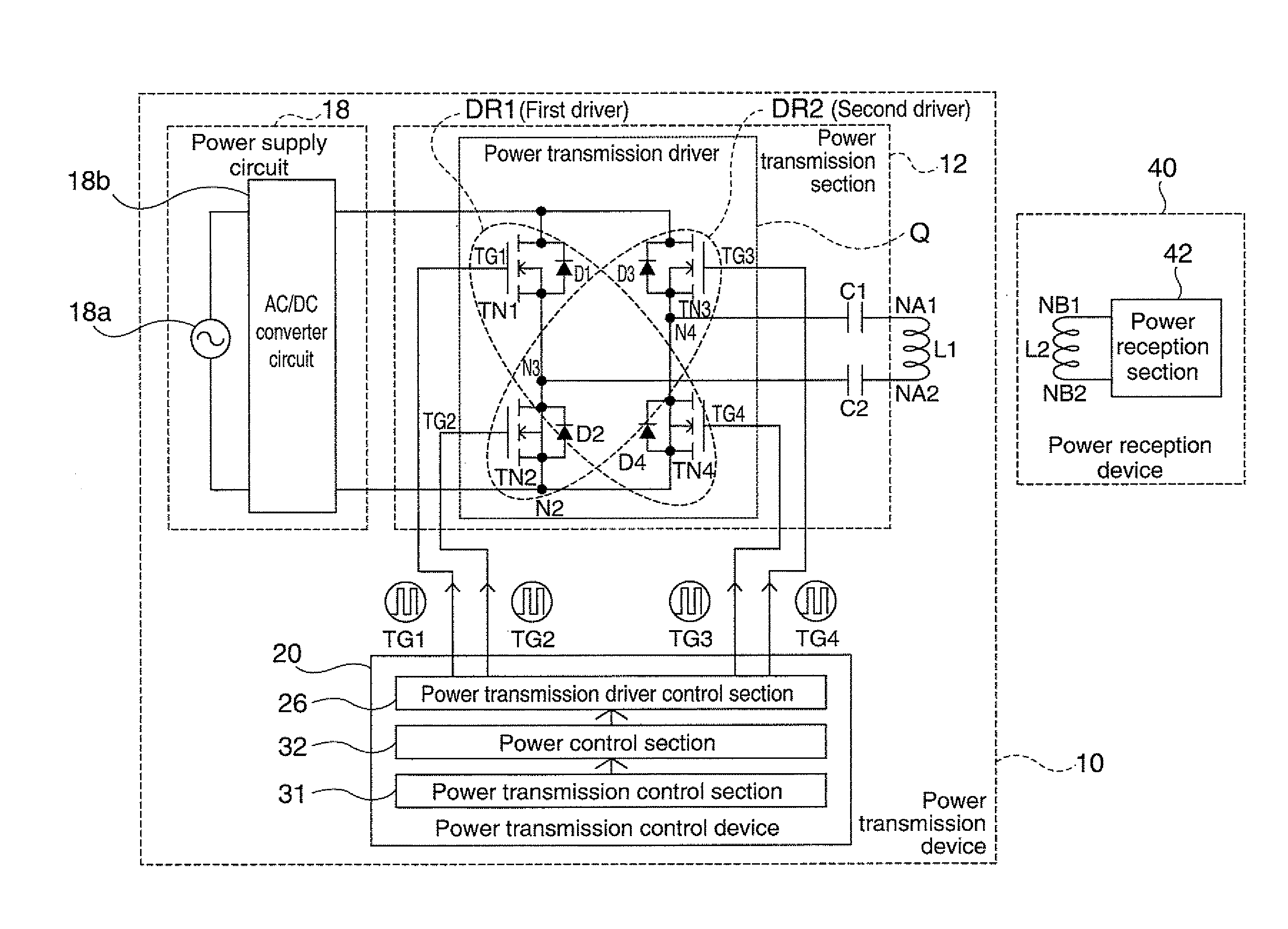 Power transmission control device, power transmission device, power reception control device, power reception device, electronic apparatus, and contactless power transmission system