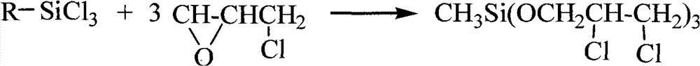 Methyltri(2,3-dichloropropoxy)silane compound and preparation method thereof