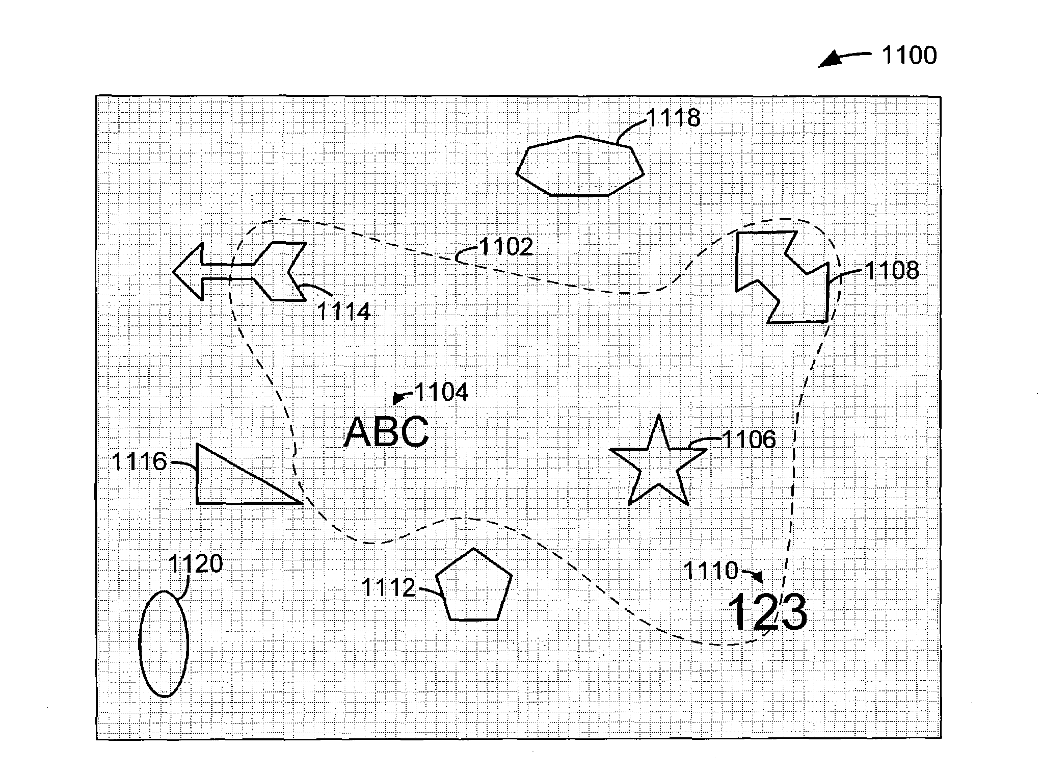 Method and system for selecting elements in a graphical user interface