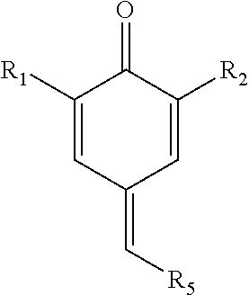 Synthesis of 7-acetyleno quinone methide derivatives and their application as vinylic polymerization retarders