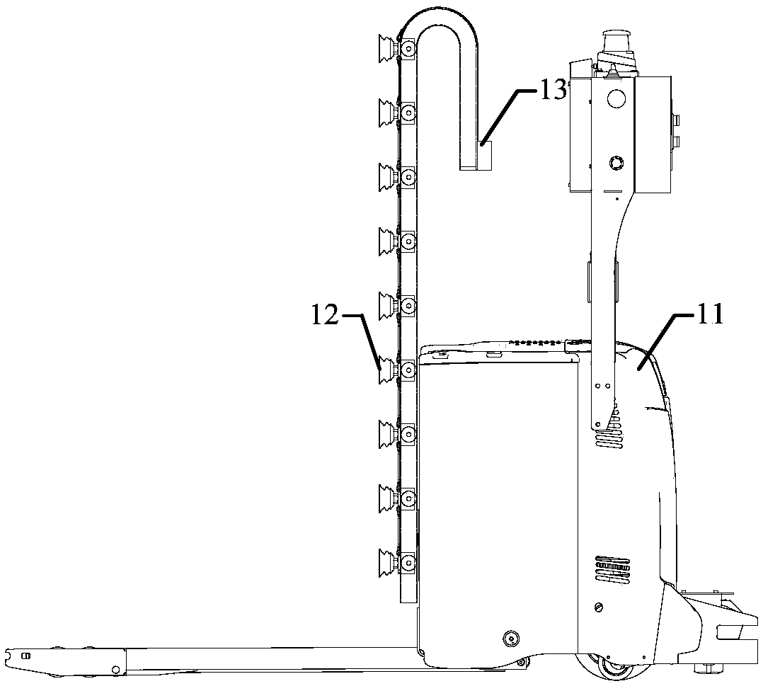 Selecting device and method