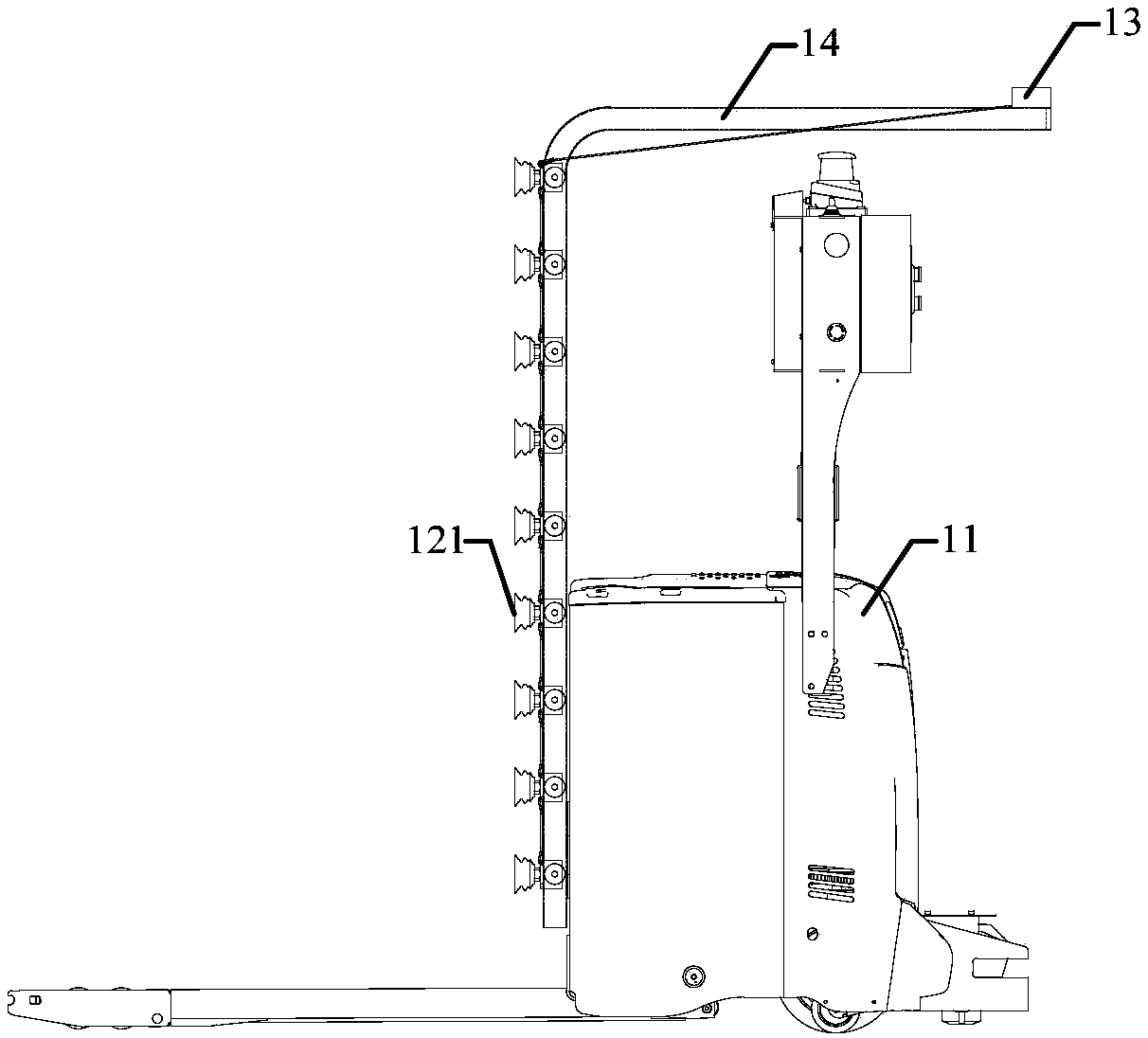 Selecting device and method