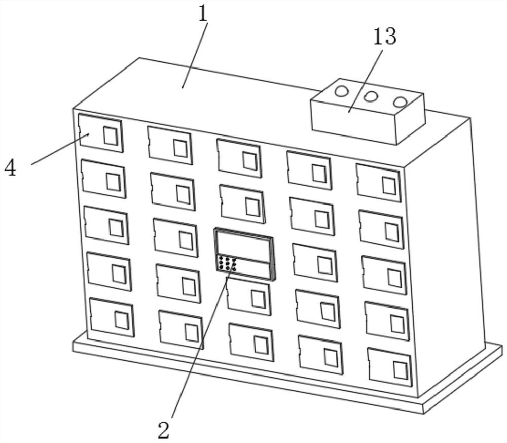 Intelligent charging cabinet for power battery