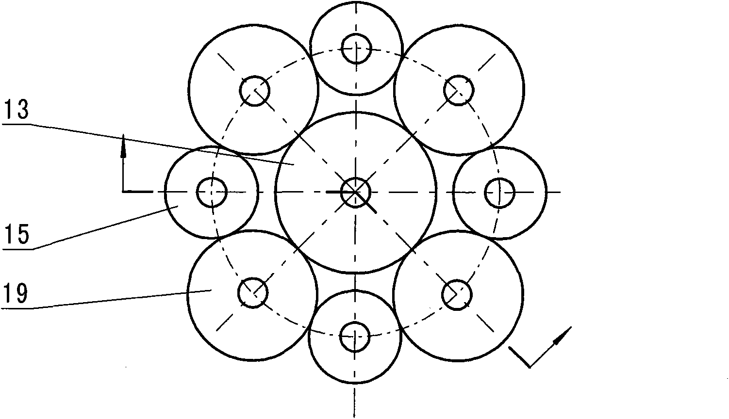 Triple-driving washer decelerating clutch and washer and washing mode thereof