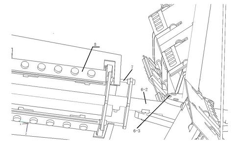 Wing span type self-adapting blade structure