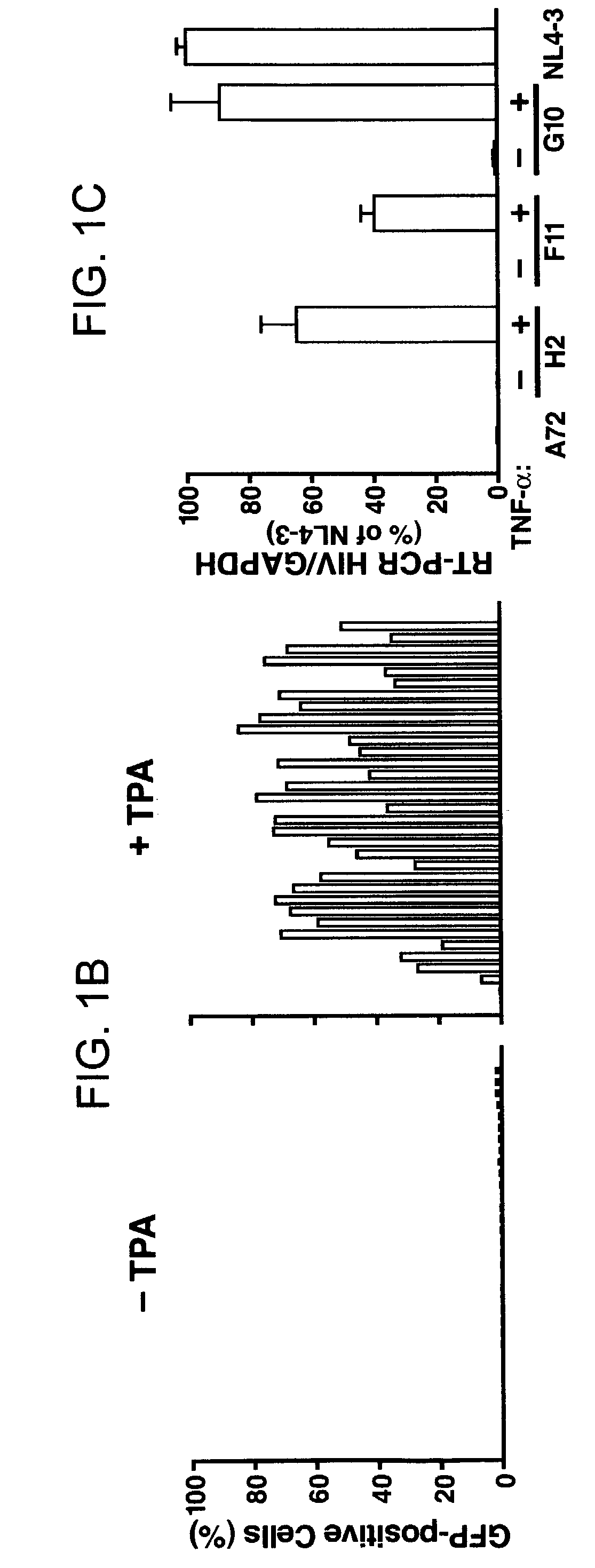 Cell lines with latent immunodeficiency virus and methods of use thereof