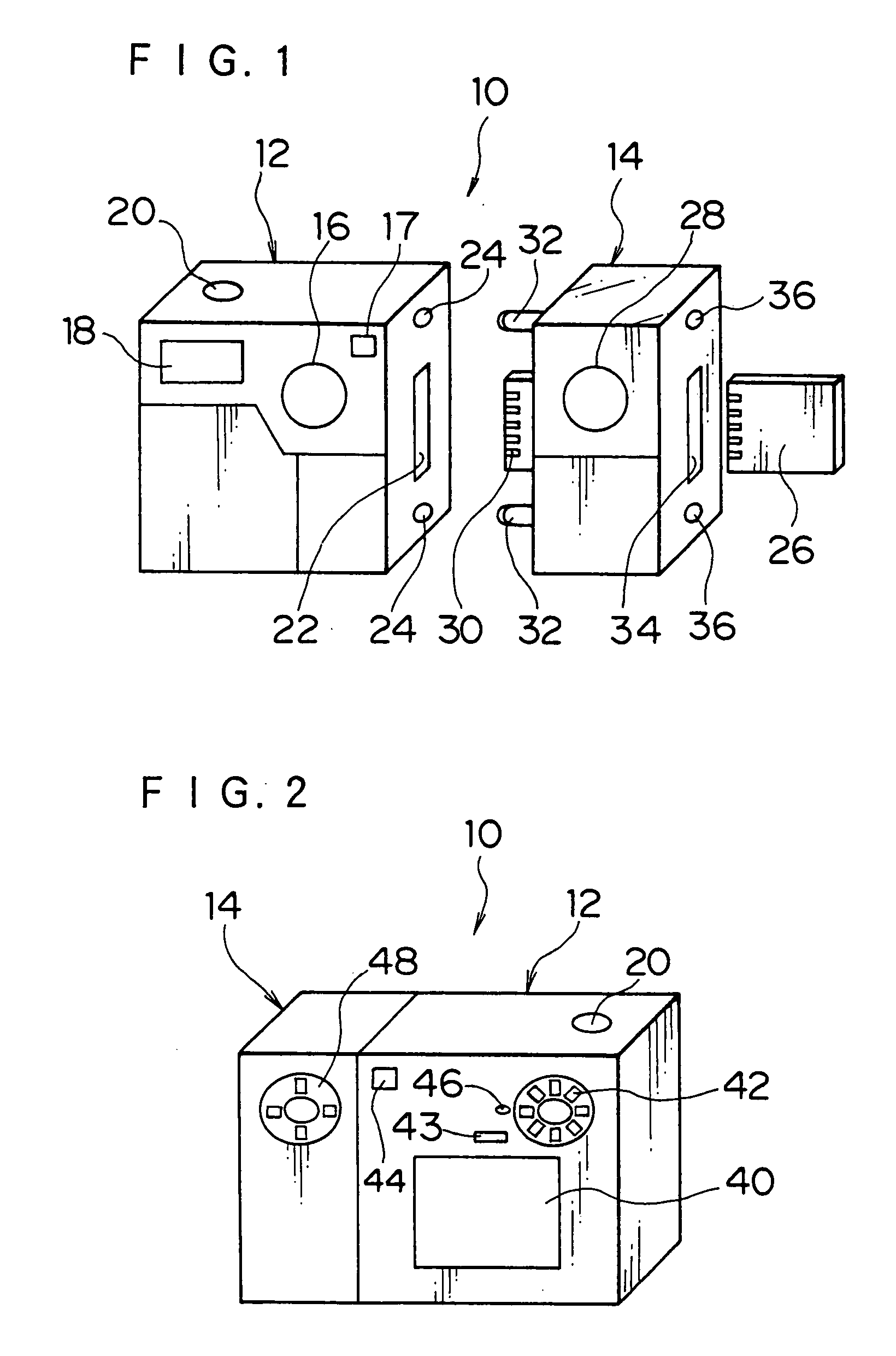 Image-capturing apparatus having multiple image capturing units