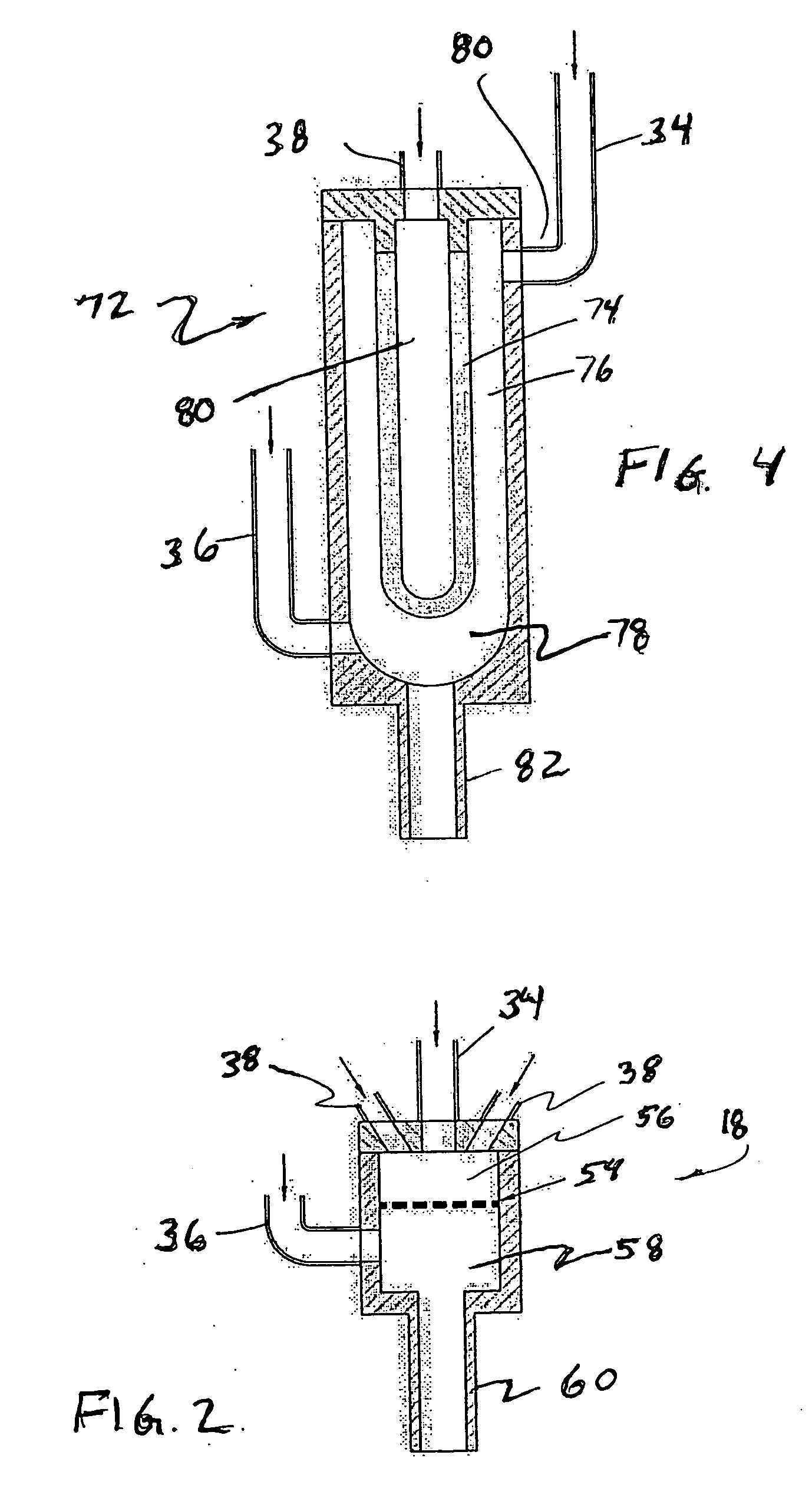 Foam dispenser and method of making foam from more than one liquid