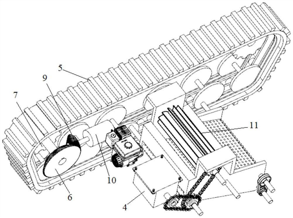 Auxiliary equipment for grass grid desertification control