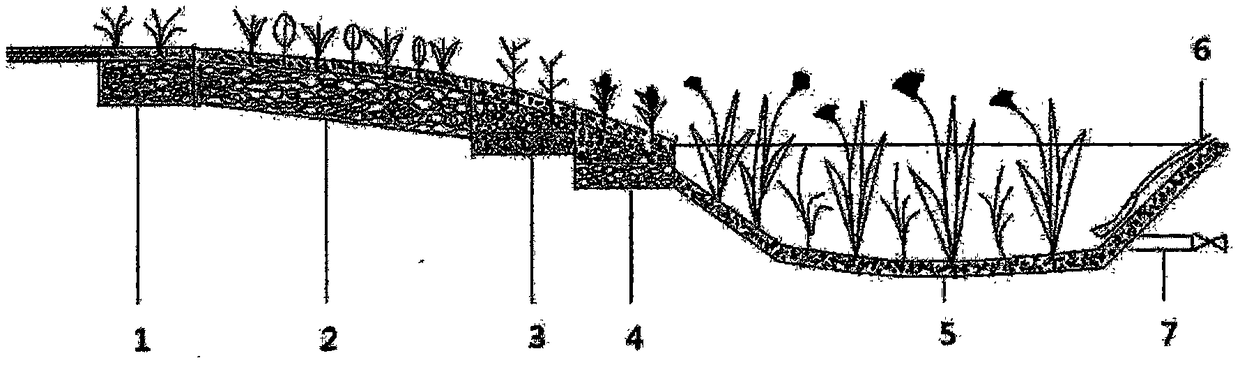 A process for advanced treatment and reuse of urban runoff non-point source pollution