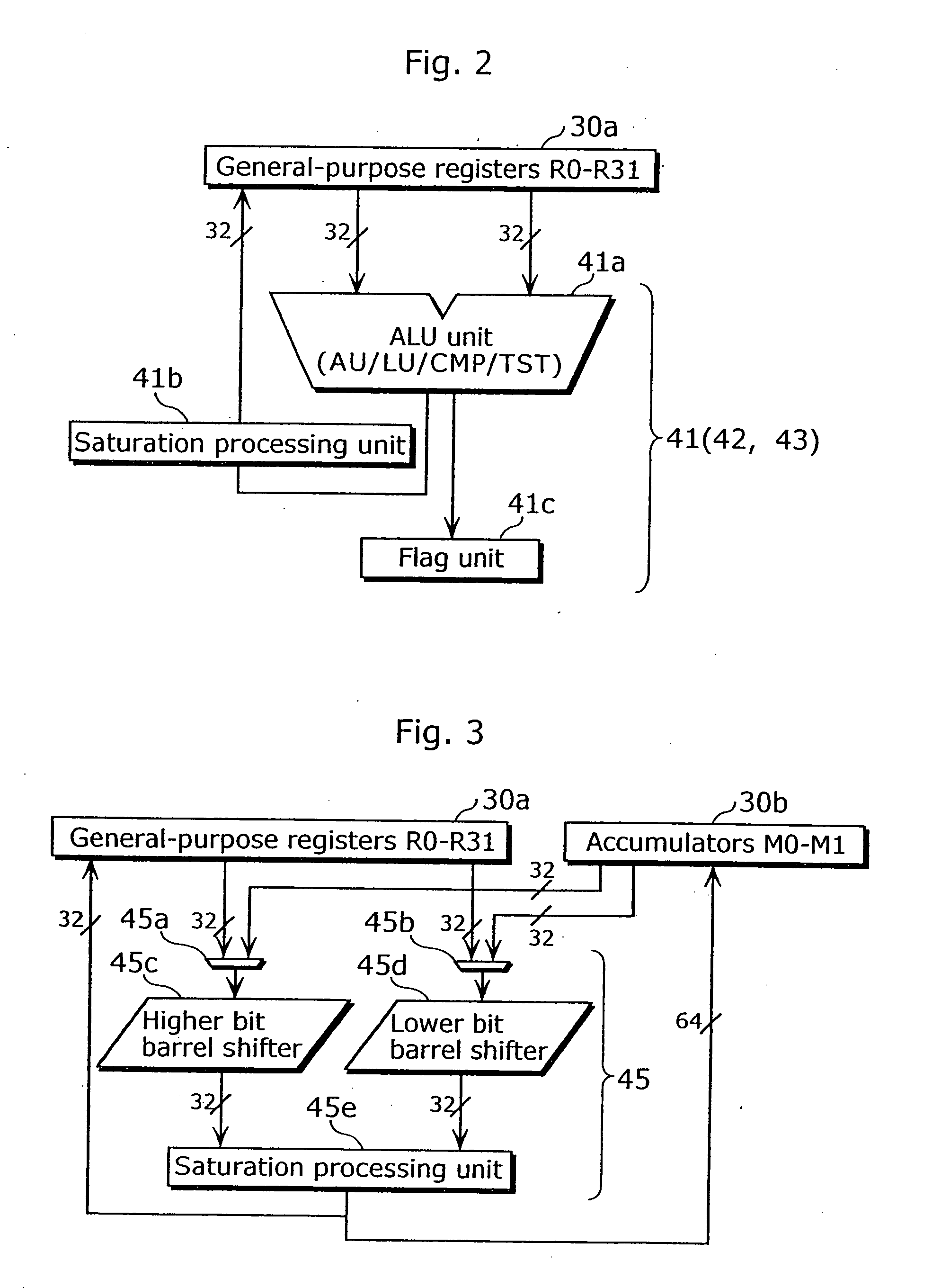 Processor executing SIMD instructions