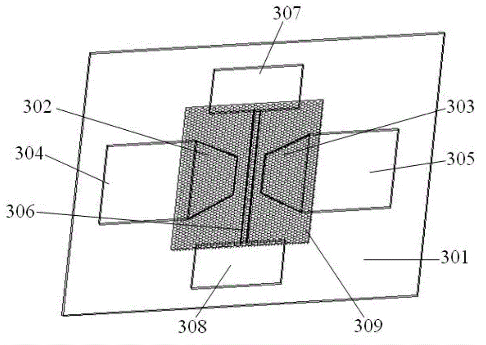 Plane solid high-voltage switch