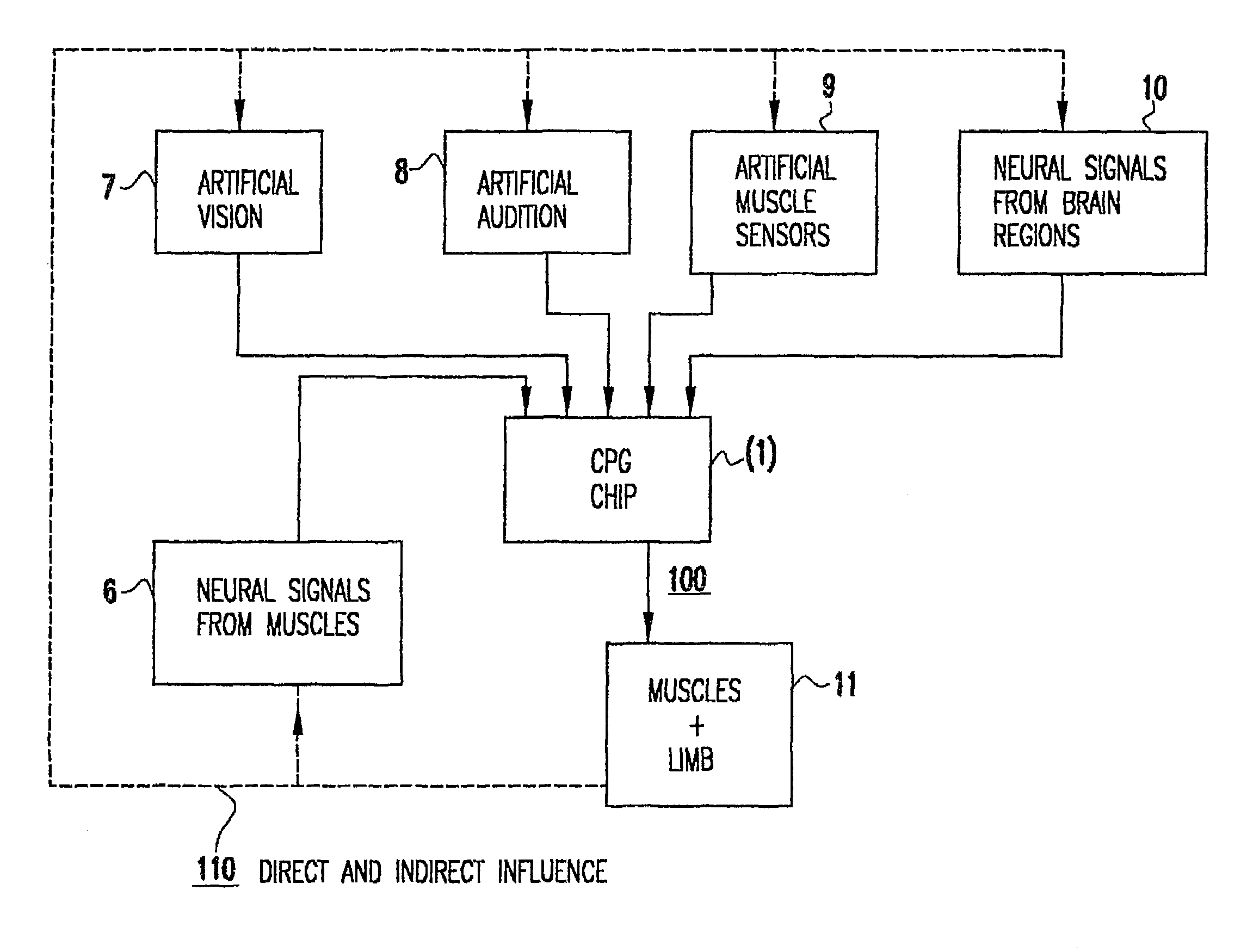 Biomorphic rhythmic movement controller