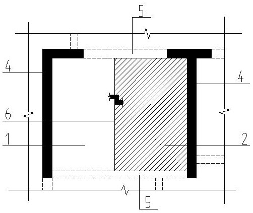 Prefabricated kitchen and toilet composite slab splicing structure and splicing method