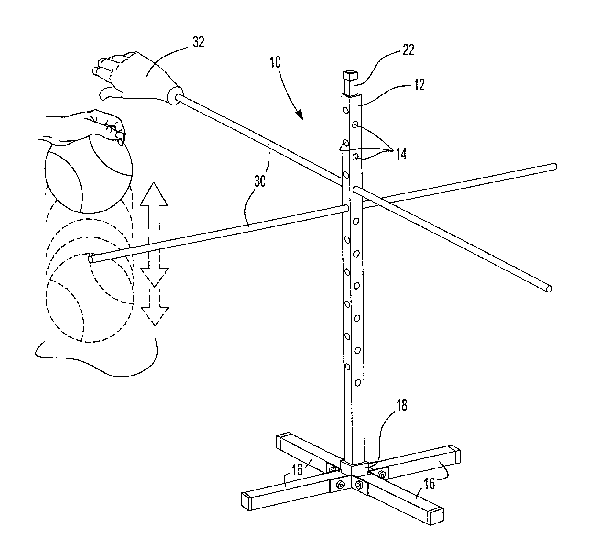 Basketball training device