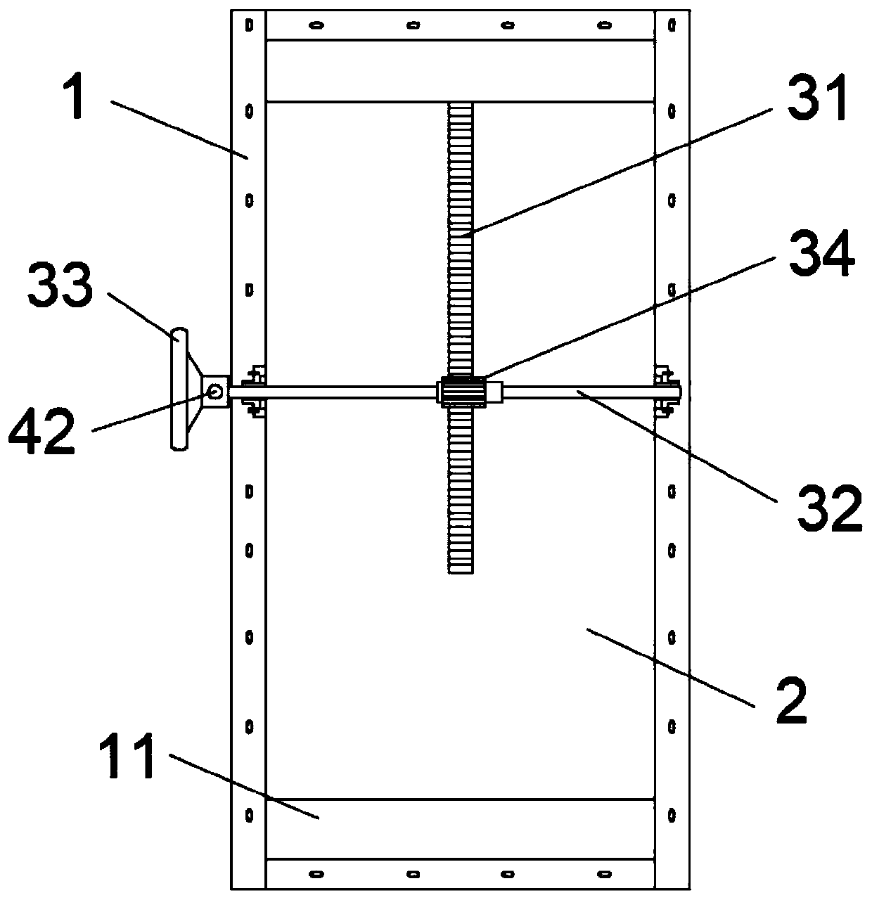 Loss-prevention agricultural canal irrigation device