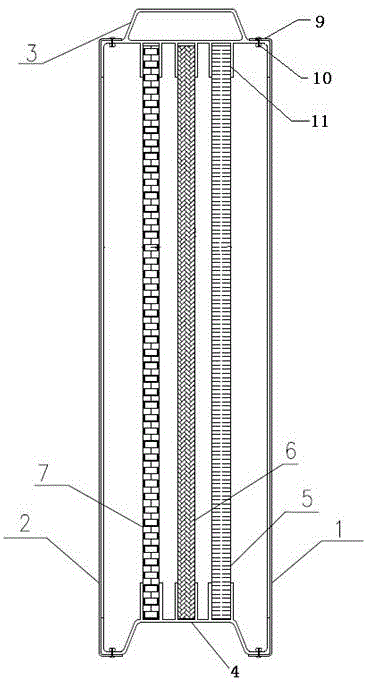 A full-frequency sound absorption and noise reduction device