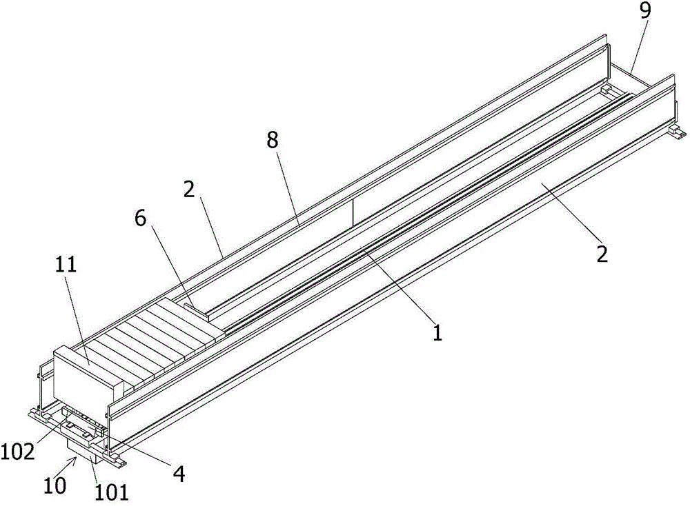 Medicine storage groove